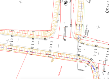 Ehitusjärelvalvele Tartumaal Riigi tugimaantee nr.44 Aovere - Luunja ehitusjärelvalve ehitusejärgne teostusmõõdistus ca.11km